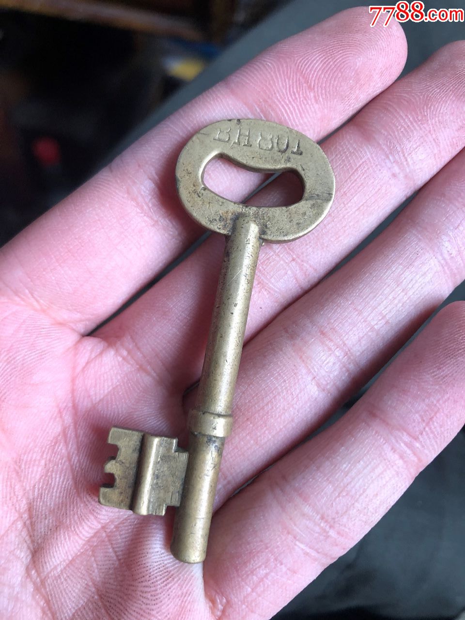 民国老铜钥匙