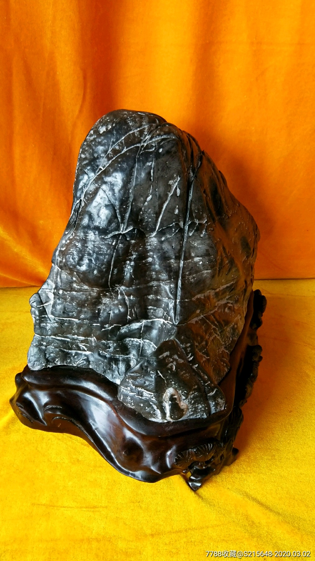 引流放漏灵璧天然原石【山峰石】