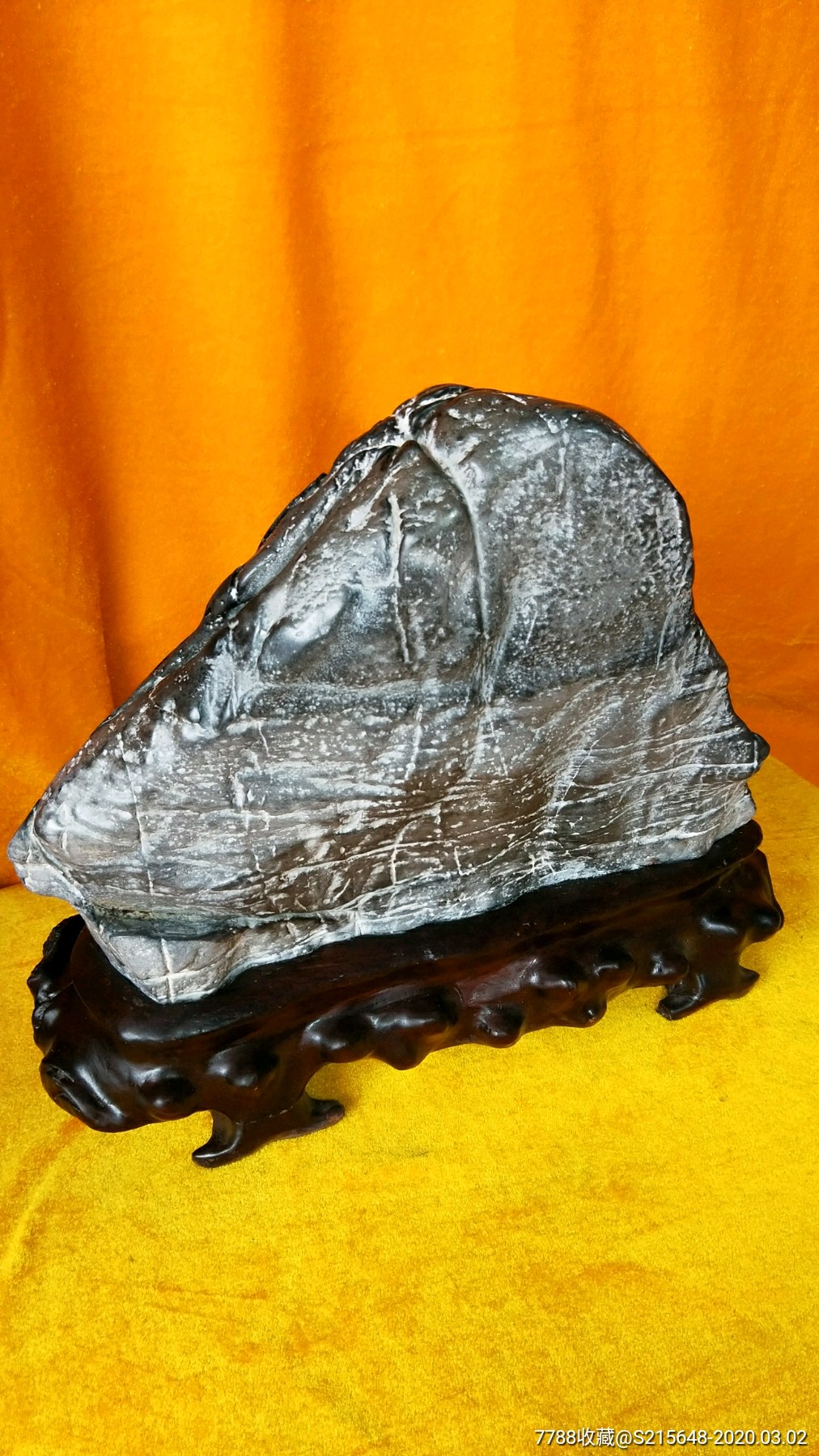 引流放漏灵璧天然原石【山峰石】