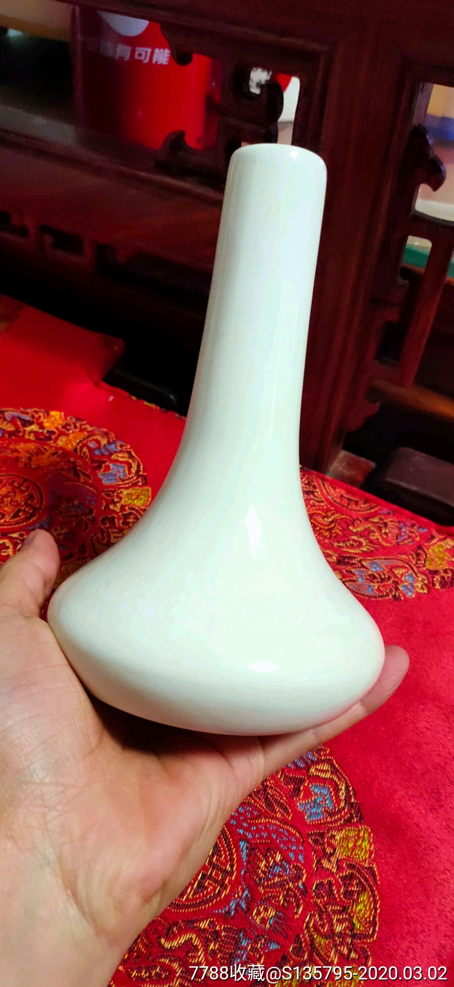 60年代老博陶博山陶瓷厂宝石花插花瓶,包老保真,实物实拍,所见即所得