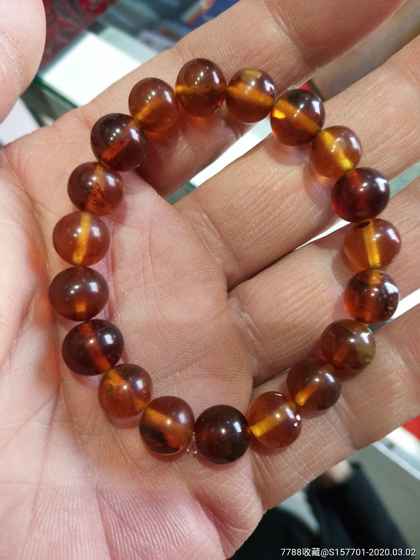 琥珀手串