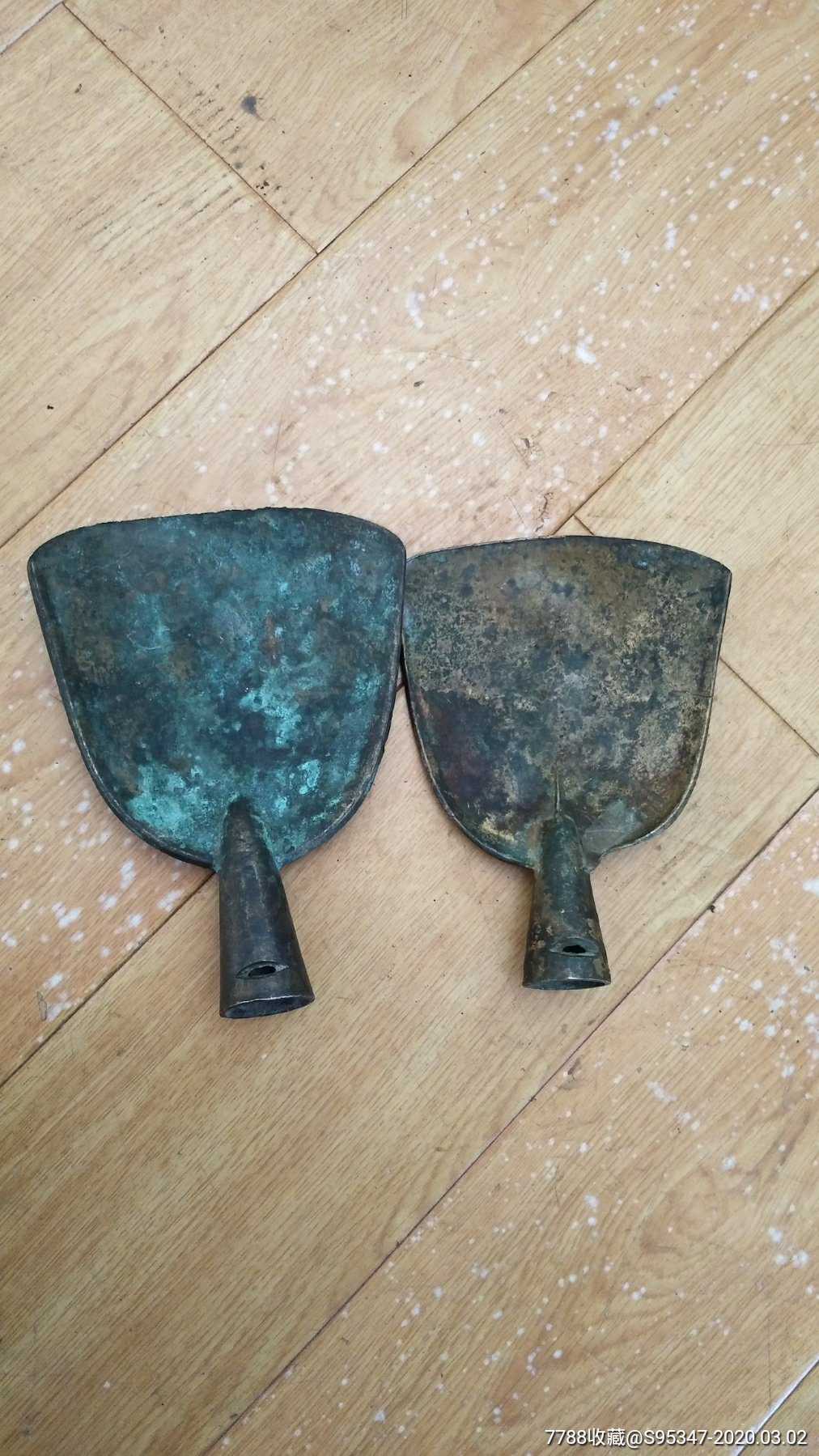 二战收藏抗联使用的铜铲