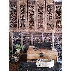 六片清代格子高门板(se71408977)_7788收藏__收藏热线