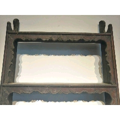 楠木书架，原装牢固，包浆浑厚，品相一流，高138，宽81，深17cm(se71410587)_7788收藏__收藏热线