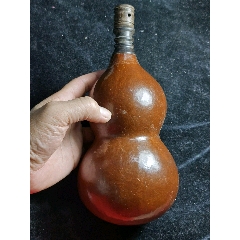 以前收的清代老葫芦，盖子是紫檀的(se71414975)_7788收藏__收藏热线