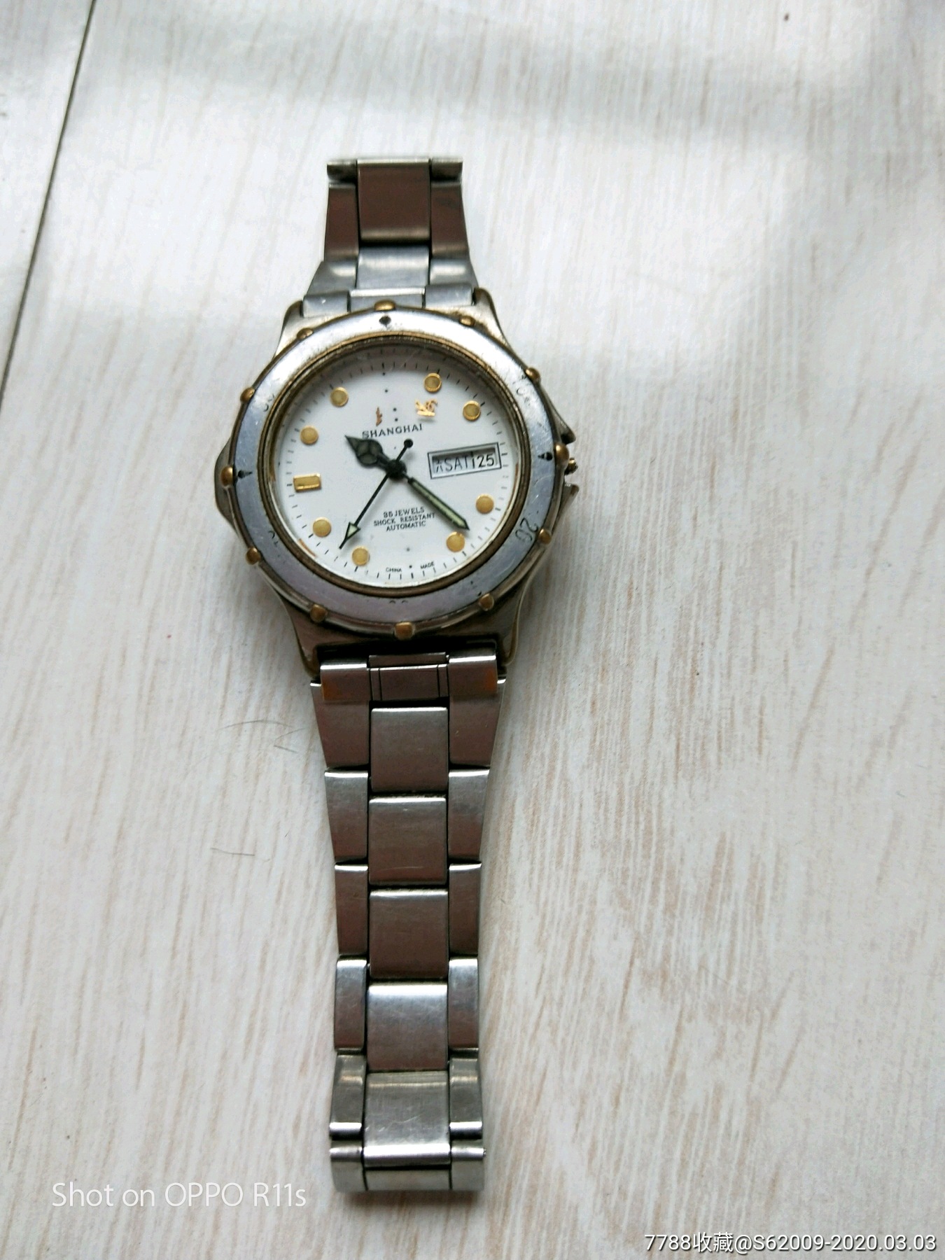 上海全自动双历男表-价格:108元-se71415866-手表/腕表-零售-7788收藏