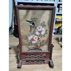 清代手绘富贵白头玻璃画(se71416583)_7788收藏__收藏热线