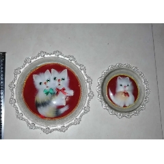 文革时期琉璃猫盘、赏盘两个通走(se71416905)_7788收藏__收藏热线
