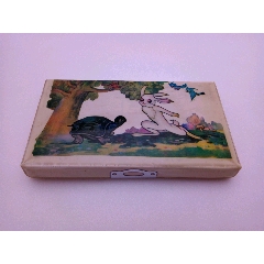 老铅笔盒塑料铅笔盒老文具老文具盒龟兔赛跑铅笔盒怀旧收藏老物件拍戏道具(se71422541)_7788收藏__收藏热线