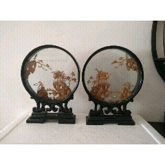 软木画摆件一对(se71423533)_7788收藏__收藏热线