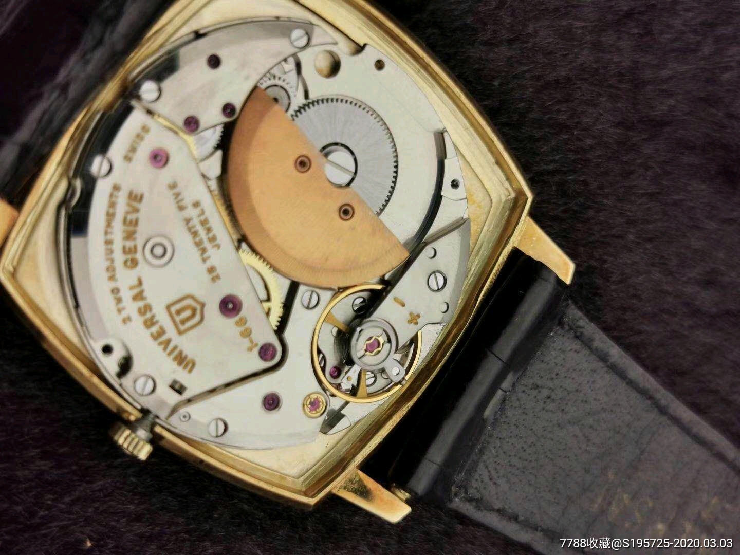 宇宙珍珠陀18k金表