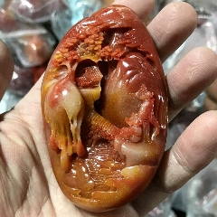 龙陵黄龙玉松鹤延年把件(se71428497)_7788收藏__收藏热线