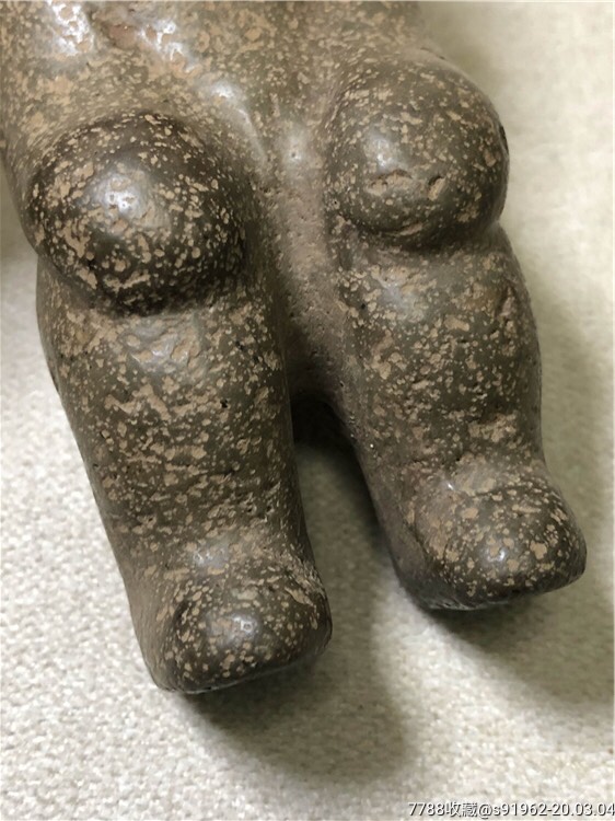 红山文化高古石器石太阳神