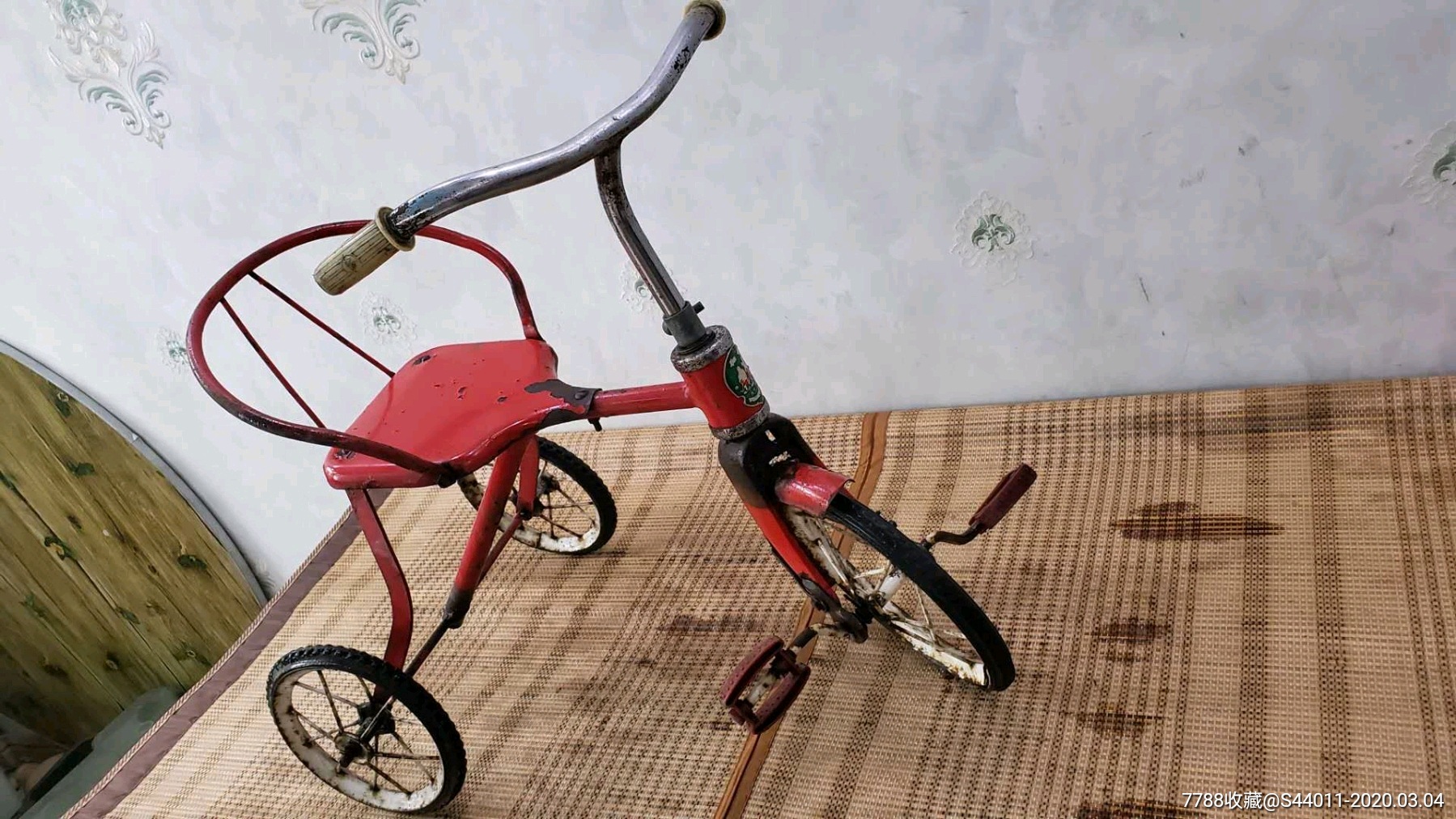 合和牌儿童三轮车,怀旧老玩具,老物件