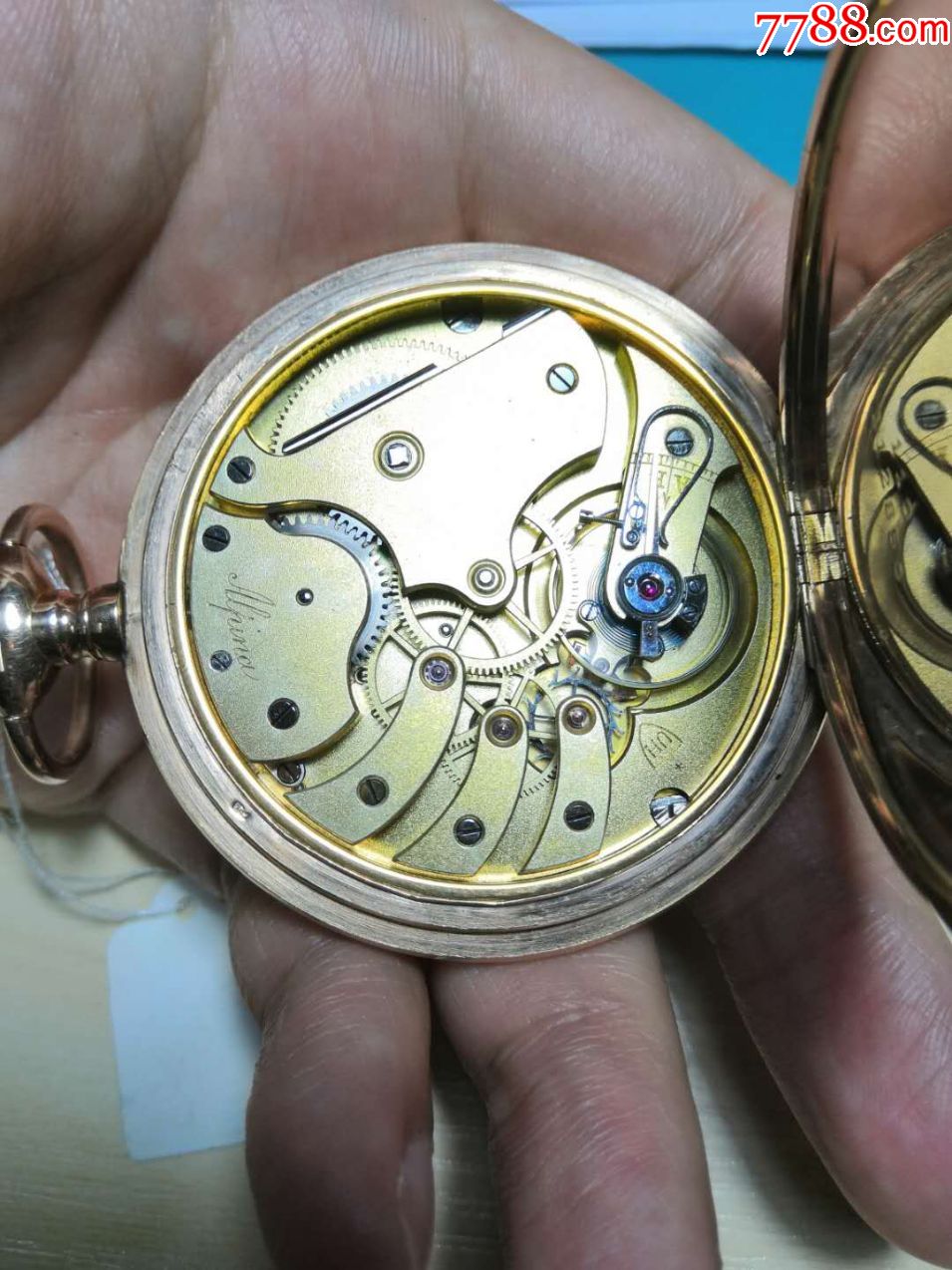 瑞士老怀表alpina