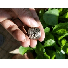 清代银戒指，如图包老保真(se71438289)_7788收藏__收藏热线