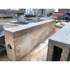 老汉砖一块，两面工，雕工精细，花纹漂亮，皮壳包浆浑厚，可做茶桌或琴桌。(se71438391)_7788收藏__收藏热线