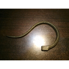 孟记白铜老鸟笼钩子、老孟字头、铜质厚实、做工精致、包浆厚重、多用于百灵画眉、钩中(se71439335)_7788收藏__收藏热线