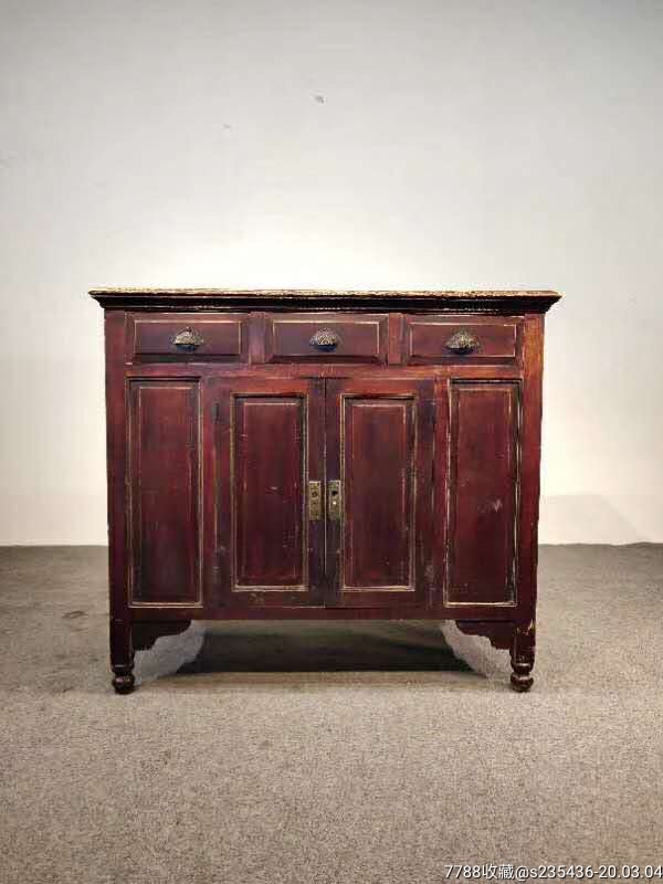 三抽开门玄关柜橱柜民国时期,保存完整,全品包老.