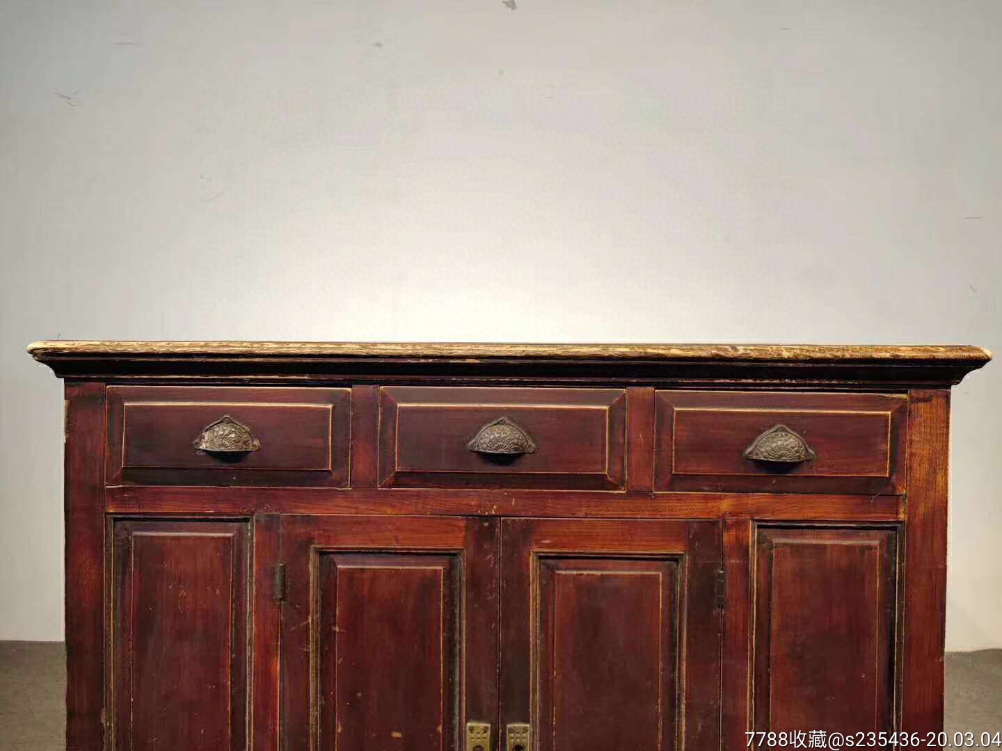 三抽开门玄关柜橱柜民国时期,保存完整,全品包老.