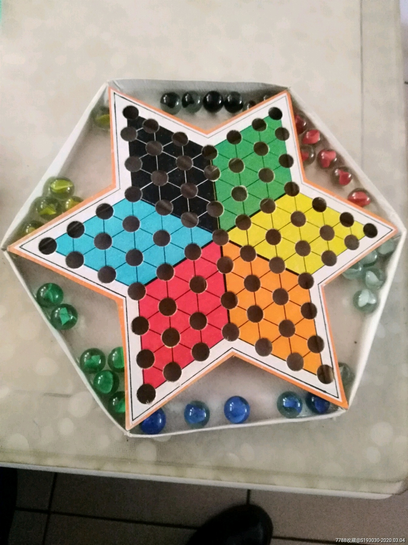 八十年代玻璃跳棋