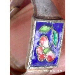 老银戒指(景泰蓝戒面)(se71449515)_7788收藏__收藏热线