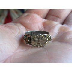 鎏金双桃戒指(se71455816)_7788收藏__收藏热线