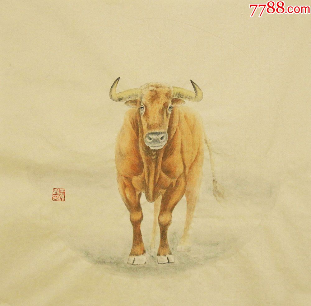 黑龙江省美术家协会会员,国家一级美术师《工笔牛》《牛气冲天》