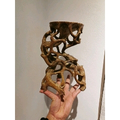 木雕镂空底座(se71462290)_7788收藏__收藏热线