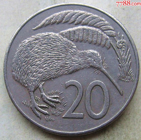 1987年新西兰硬币20分