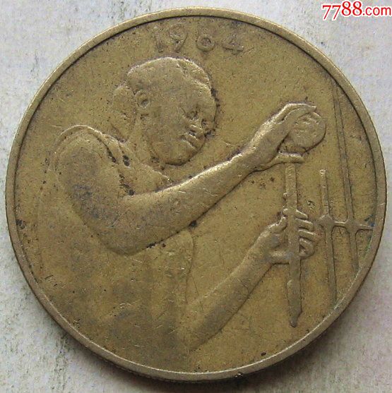 1984年西非硬币25法郎