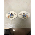 晚清民国瓷板画A076：一组2块。(se71471727)_7788收藏__收藏热线