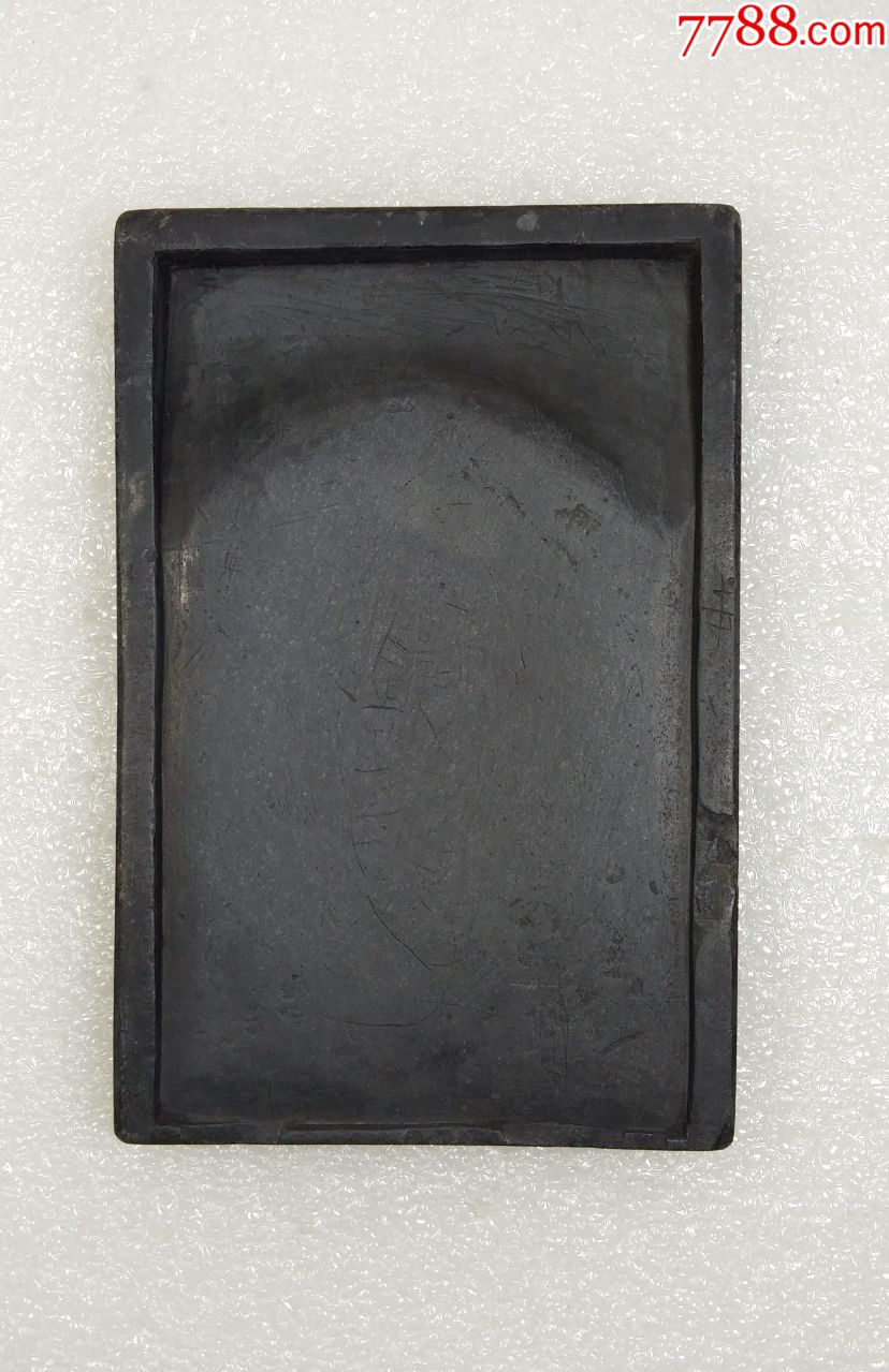 龙尾砚清中期老歙砚古砚台文房用品书法国画用品文玩古玩