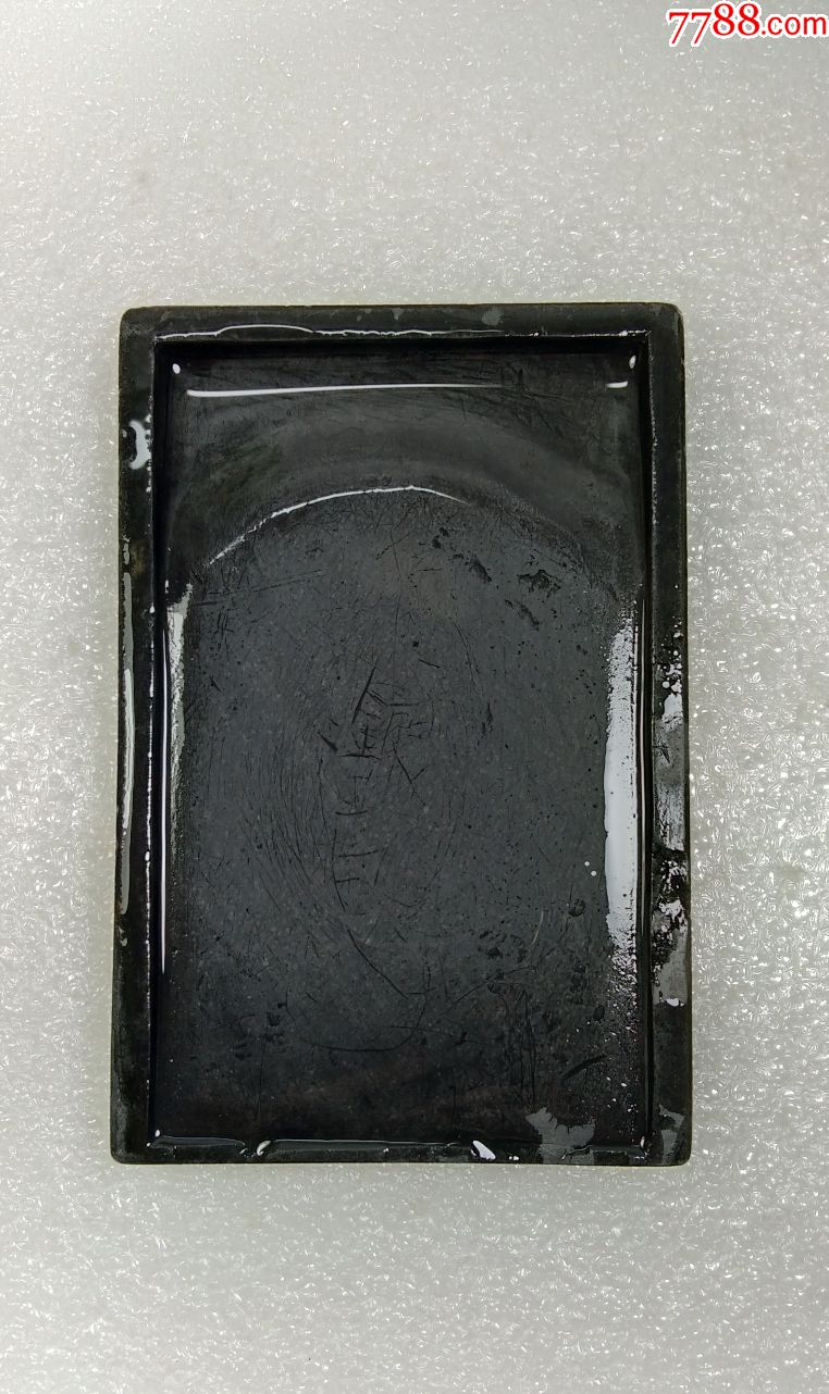 龙尾砚清中期老歙砚古砚台文房用品书法国画用品文玩古玩_价格1890.