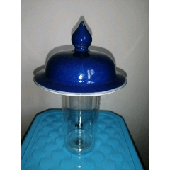 清代霁蓝釉将军罐盖子(se71476195)_7788收藏__收藏热线