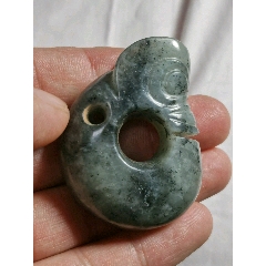 以前收的老玉猪龙，，，高古玉器红山玉器红山文化(se71477910)_7788收藏__收藏热线