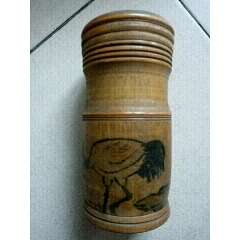 竹制茶叶盒延年益寿(se71478846)_7788收藏__收藏热线