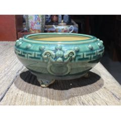 1672辅首衔环精品石湾盆近现代精品盆(se71479126)_7788收藏__收藏热线