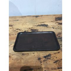 清代文房红木小盘，一木整挖(se71480001)_7788收藏__收藏热线