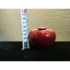 古玩瓷器清宝石红苹果尊(se71482404)_7788收藏__收藏热线