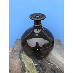 黒瓷玉壶春，黒瓷瓶(se71483143)_7788收藏__收藏热线