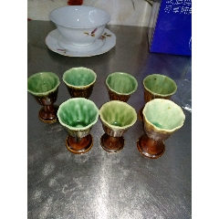 老物件酱釉窰变大号酒盅(se71494339)_7788收藏__收藏热线