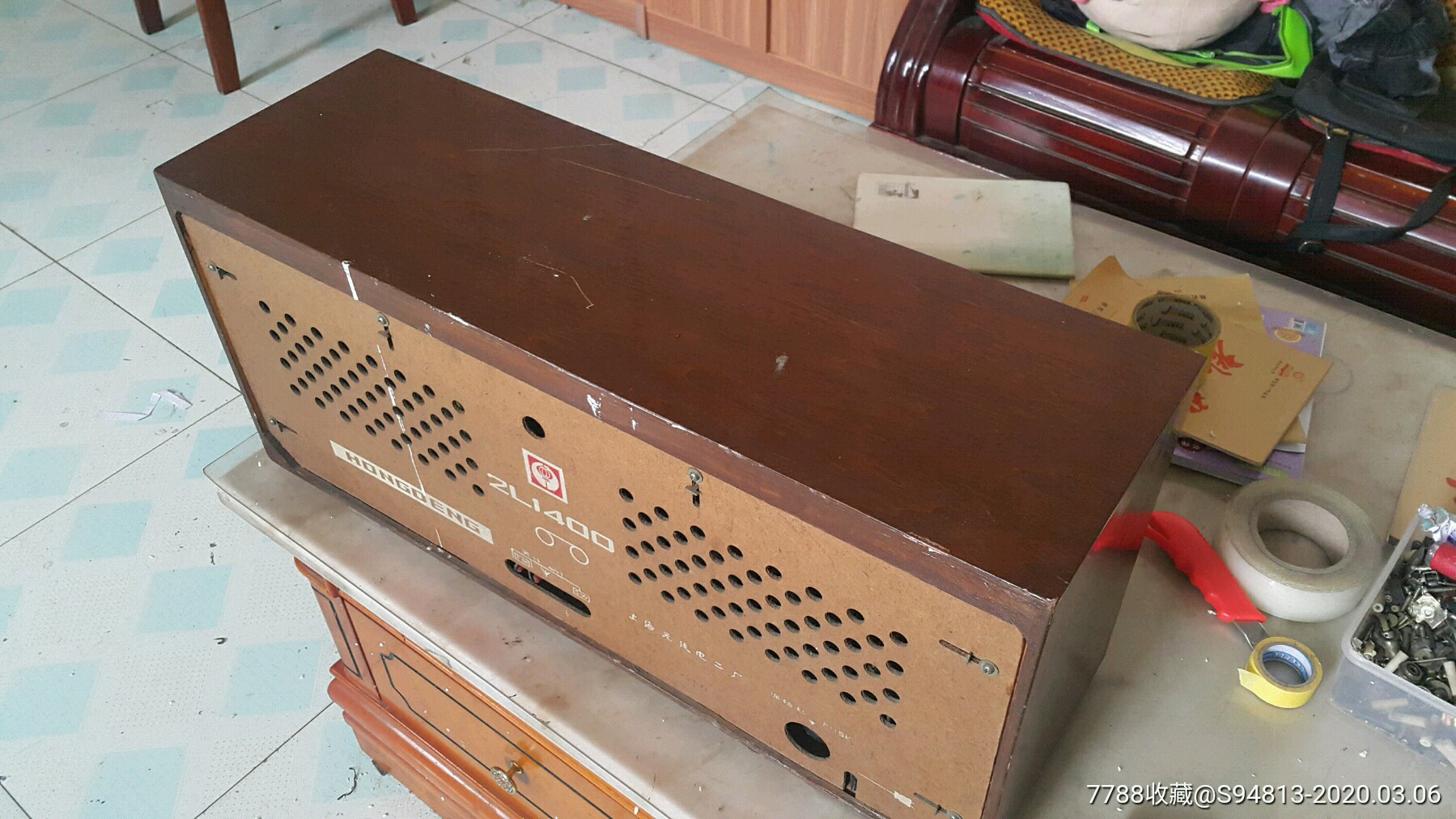红灯牌2l1400国产精品木克收录机品相好.
