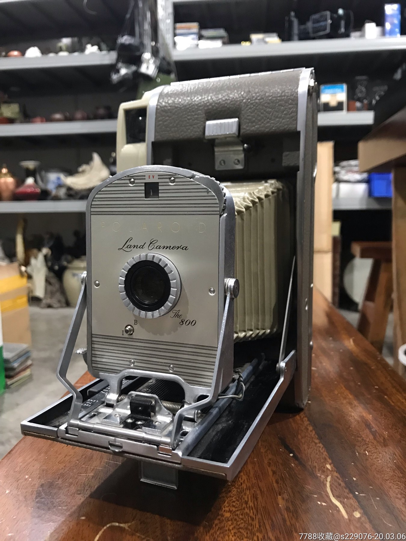 美国宝丽来landcamera800撕拉片风琴相机