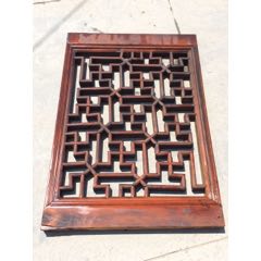 清代柏木花窗，品相完好保存完整，做工精致讲究，牢固。560元不议价不包邮(se71490766)_7788收藏__收藏热线