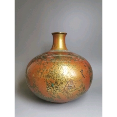 日本回流铜花瓶高岗铜器铜工艺品(se71491594)_7788收藏__收藏热线