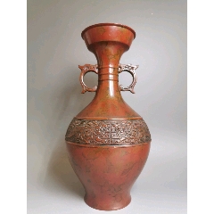 日本回流铜花瓶高岗铜器铜工艺品(se71491708)_7788收藏__收藏热线