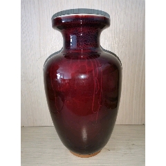 现代钧瓷钧官窑制盘口瓶(se71492399)_7788收藏__收藏热线