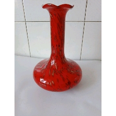 洒金琉璃花瓶(se71494596)_7788收藏__收藏热线