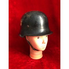 二战纳粹德国警察钢盔…钢盔两侧双面标志保存非常完整…整体品相非常好(se71495192)_7788收藏__收藏热线